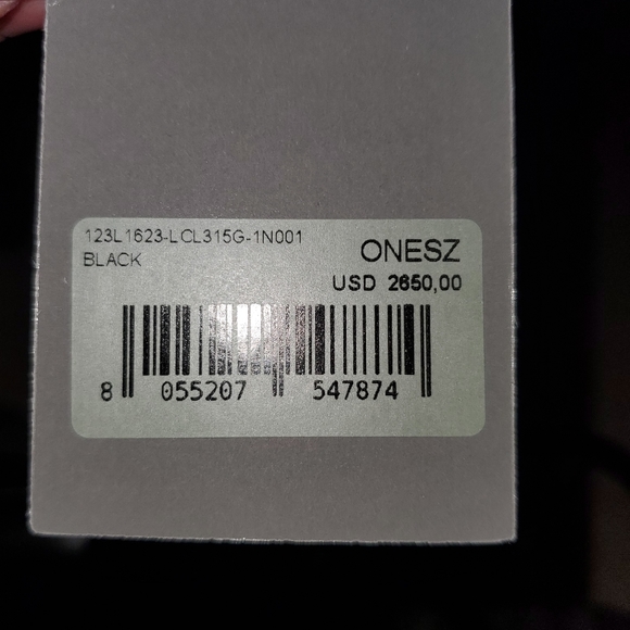 Authentic Tom Ford 001 Lock Mini Flap Shoulder Bag color BLACK - Picture 13 of 15